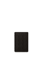 Intrecciato Leather Bi-Fold Card Case
